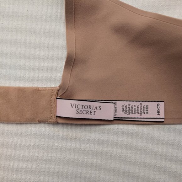 Victoria's Secret Incredible Perfect Shape Push-Up Bra - Tan Size 34C - Picture 3 of 8